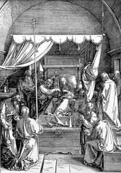 La Mort de la Vierge de la série 